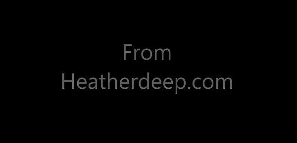  heather Deep playing super mario brother gets deepthroat throatpie